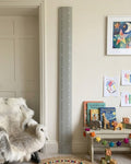 Personalised Grey wooden height chart for nursery wall decor